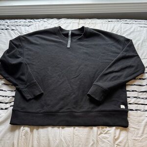 Vuori Black Crew Sweatshirt